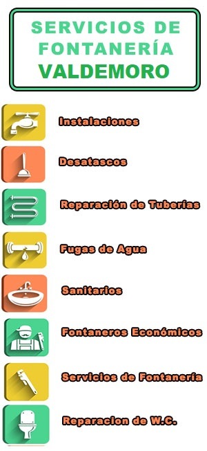 servicios de fontaneria en valdemoro